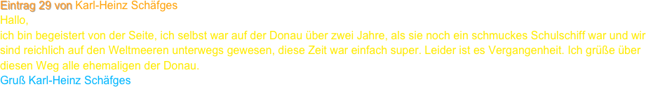 Eintrag 29 von Karl-Heinz Schäfges
￼